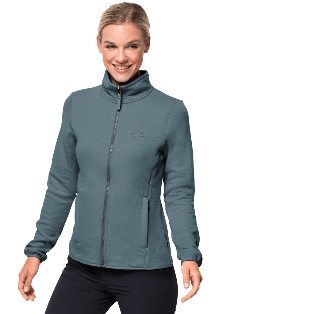 Jack Wolfskin NATORI Női Fleece Kabát Világos Zöld - NUVRXQ-251